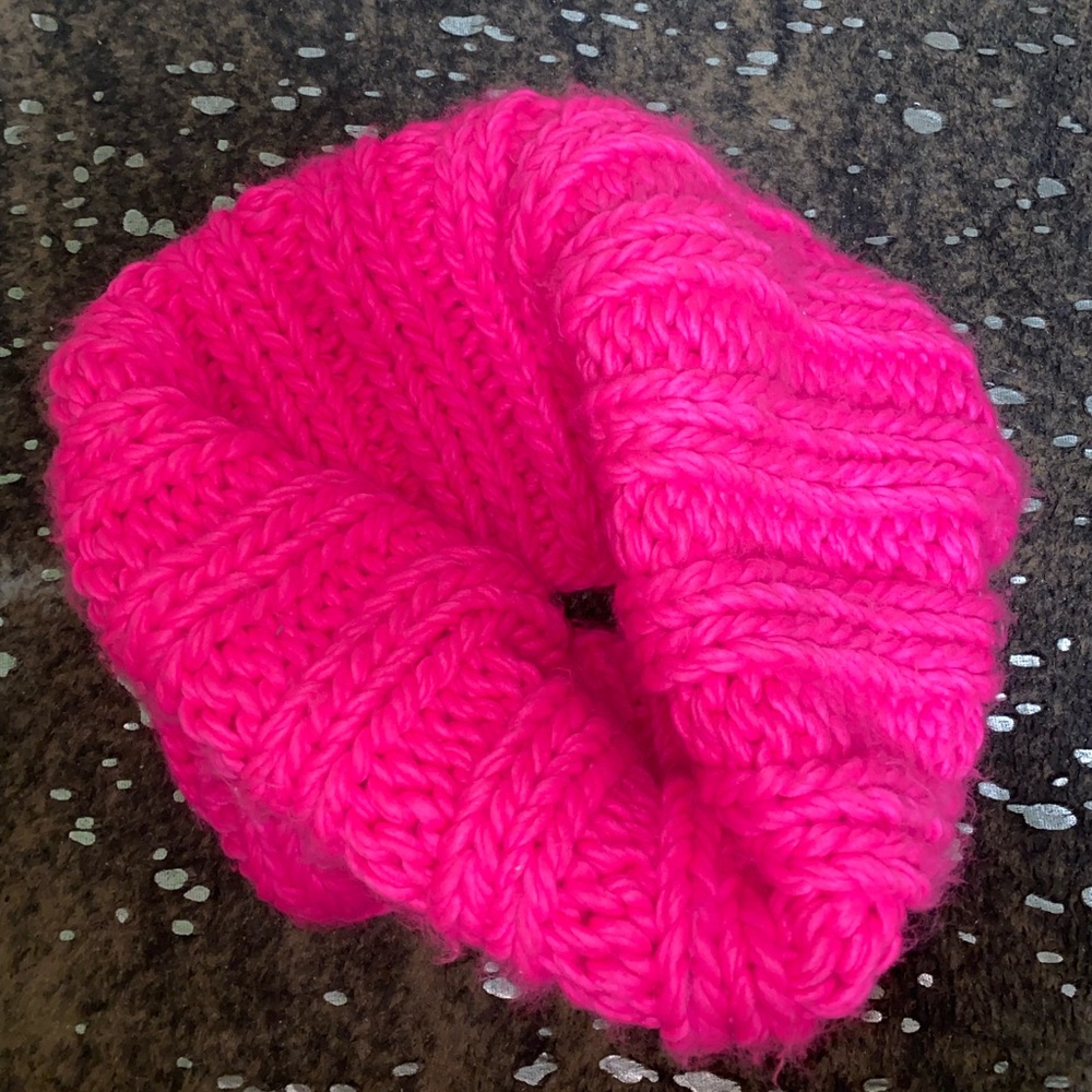 H&M Hot Pink Infinity Scarf